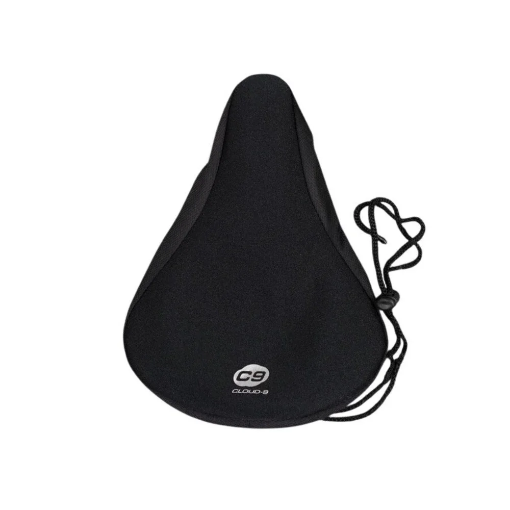C9 Cloud-9 Bicycle Seat Cover Unisex OS Black Padded Drawstring Cushion